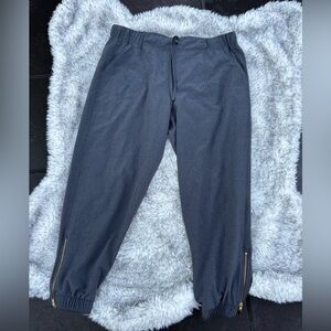 Albion Women’s Jetsetters Petite Gray Joggers Size Petite Medium